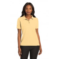 Seasons Learning Center Ladies Silk Touch Polo - Sunflower Yellow